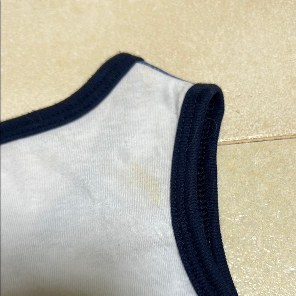 Patriotic Stars and Stripes Kids Tank Top and Peek Jean Shorts - Picture 8 of 9